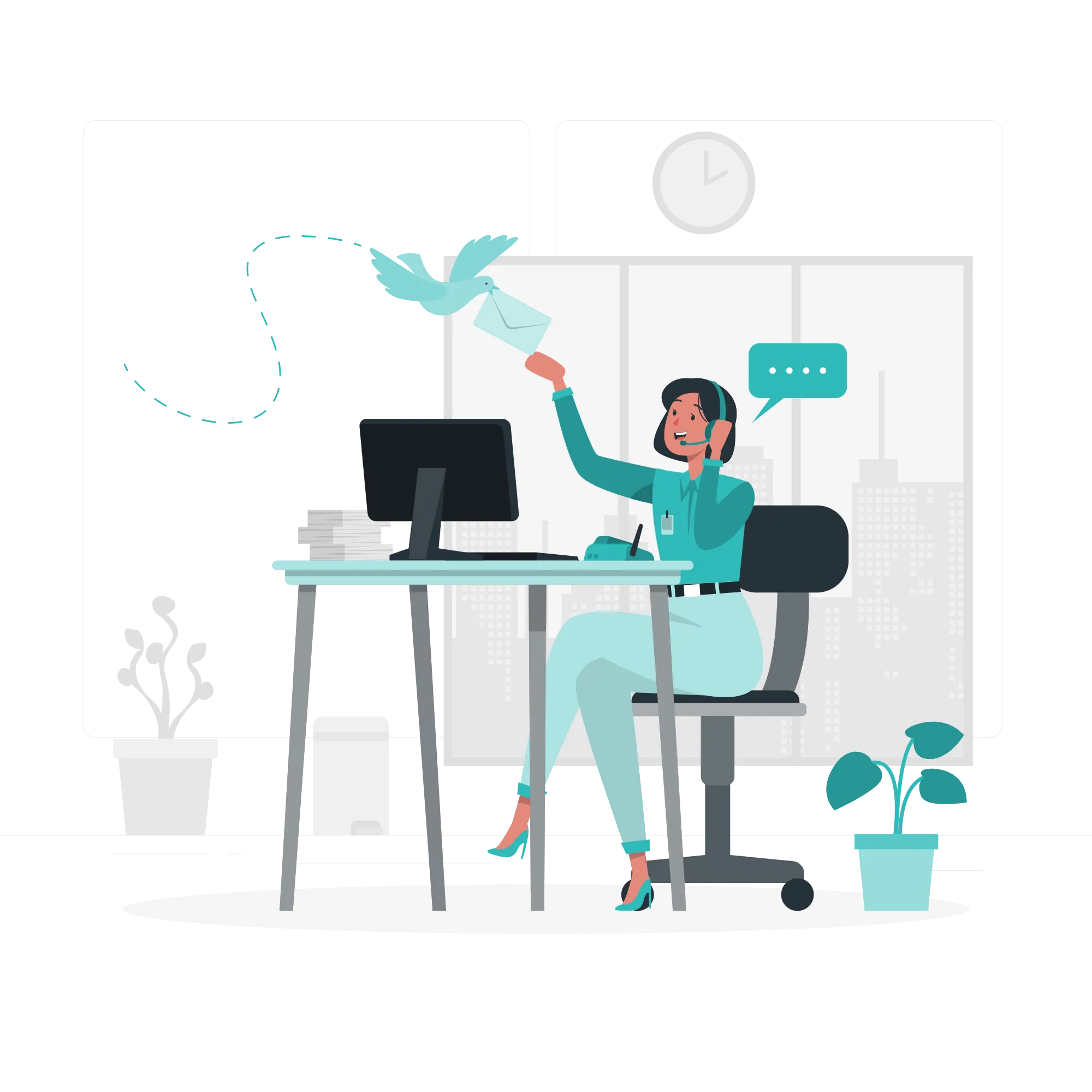 Contact Dataflow illustration