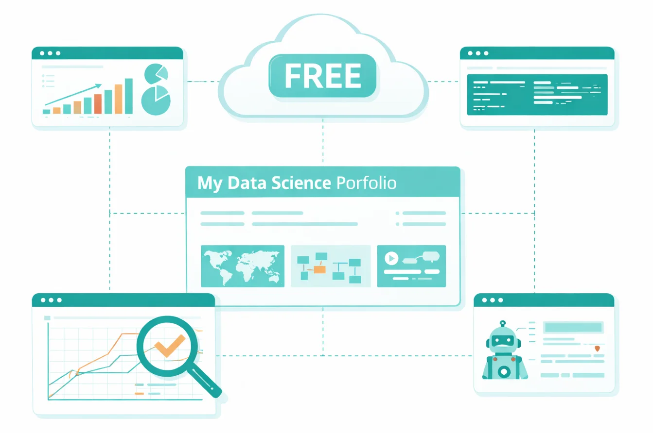 Generous Free tier for Personal Projects illustration