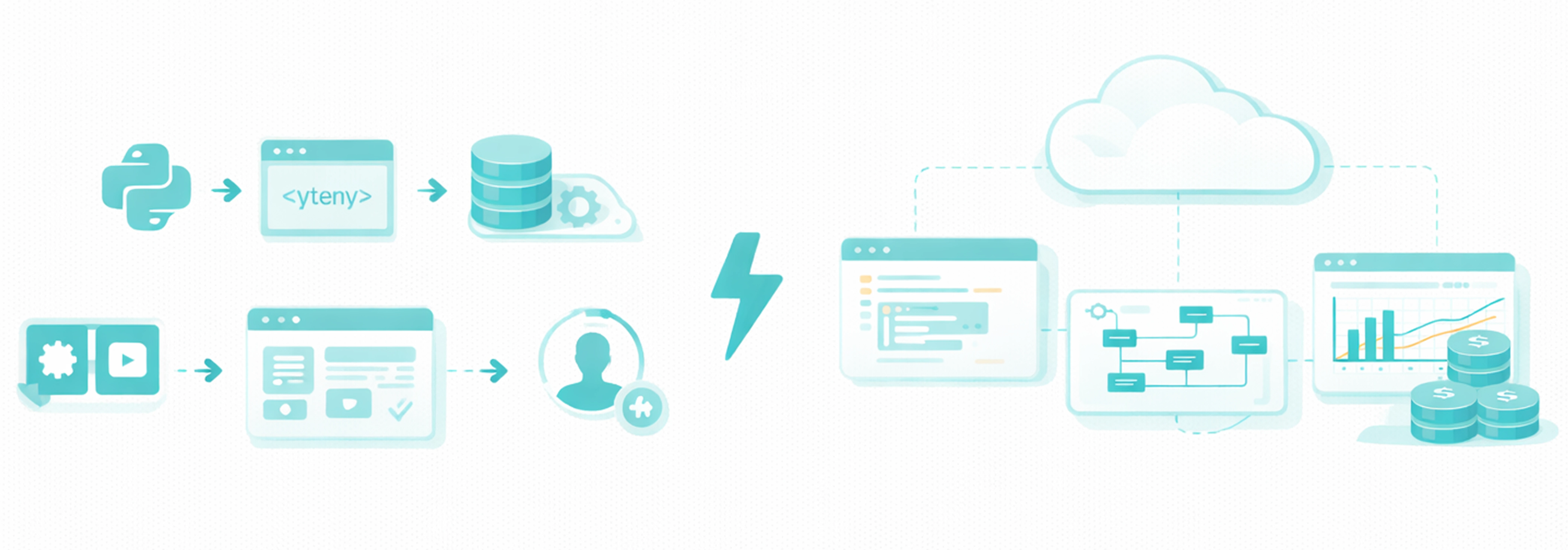 From Idea to Execution in Minutes illustration